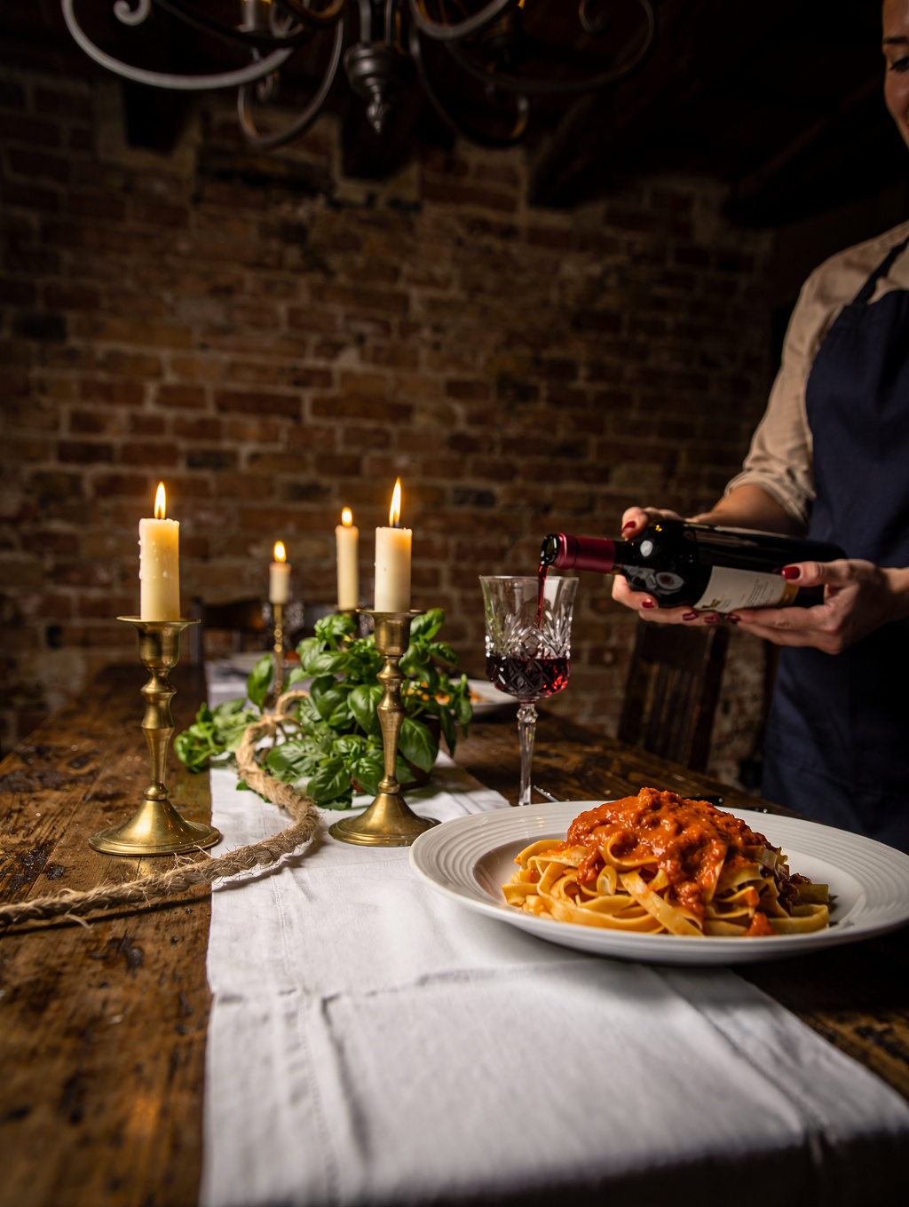 Candlelit Dining Sanctuary